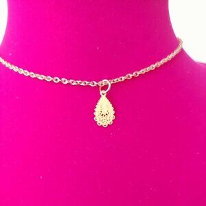 Vermeil Gold Teardrop — Spring Pretty